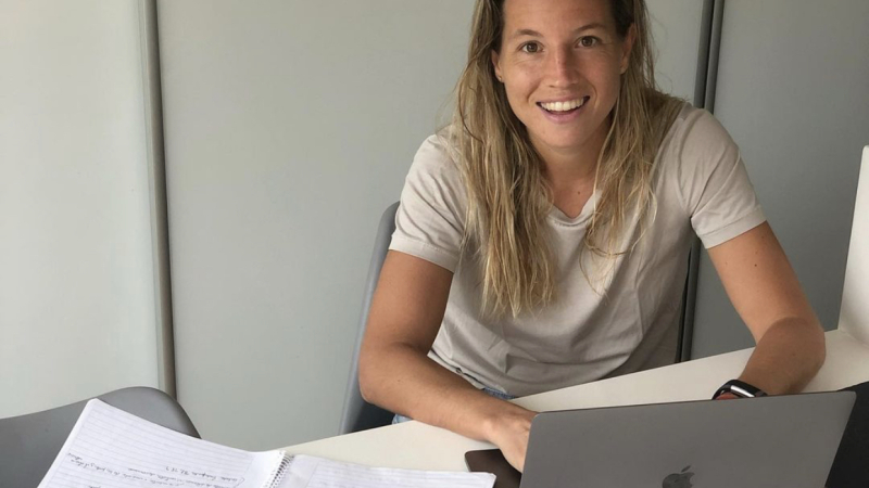 Delfina Merino en cuarentena: ayuda social y a punto de ser abogada