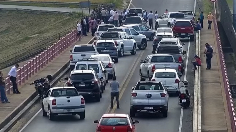 Liberaron el puente tras un acuerdo entre propietarios chaqueños y el gobierno