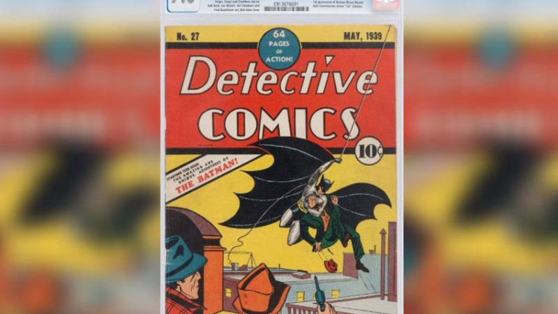 Compró un comic de Batman a 10 centavos: lo vendió a 1,5 millones de dólares