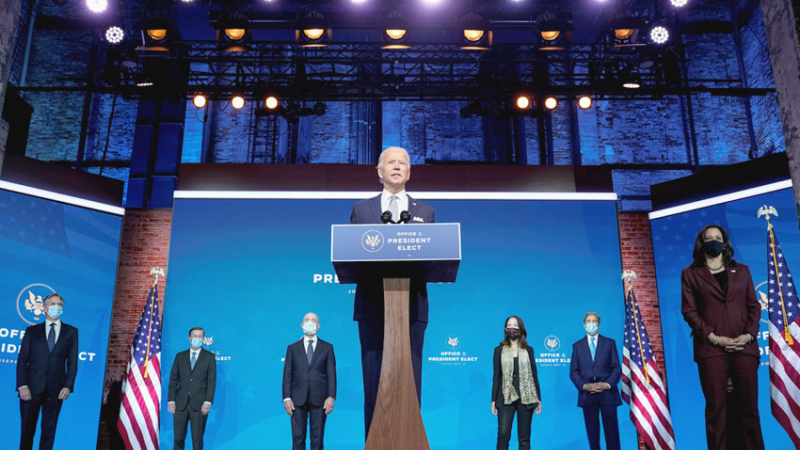 Biden dijo que EEUU está “listo para liderar el mundo”