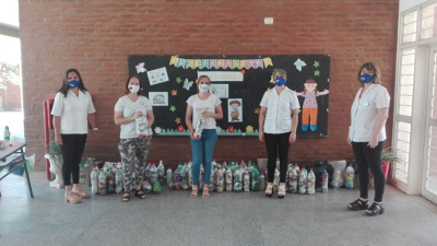 Botella de amor: el proyecto de educación ambiental que ya está en Charata