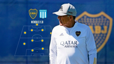 El 11 de Boca para el partido del año