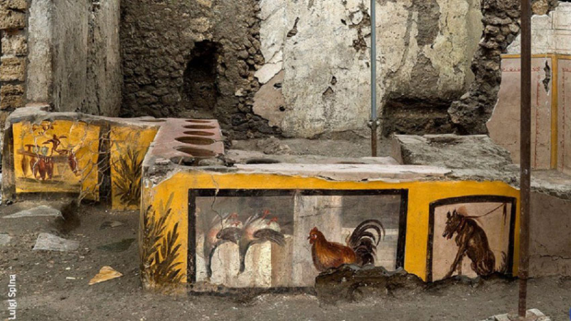 Hallan un "fast food" de casi 2.000 años de antigüedad