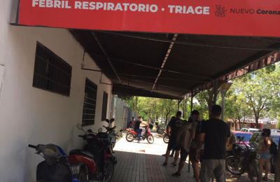 El consultorio de febriles realiza unos 200 hisopados por día
