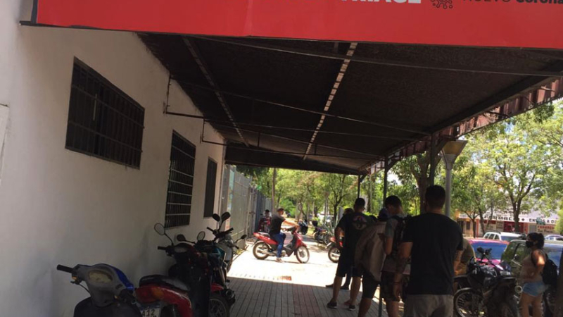 El consultorio de febriles realiza unos 200 hisopados por día