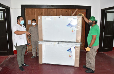 Todo listo para la llegada de las nuevas dosis de vacunas