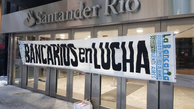 Paro bancario jueves y viernes