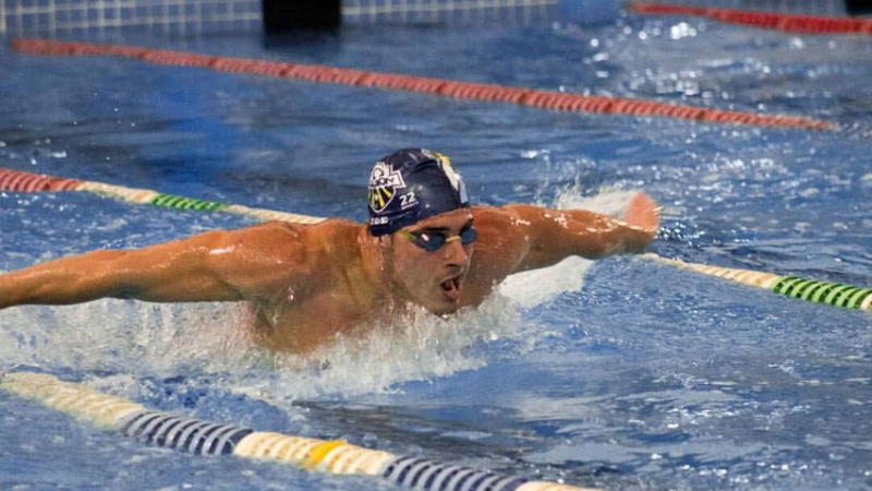 Natación: Joaquín Lucero bajó en tres segundos su registro en 200 metros pecho
