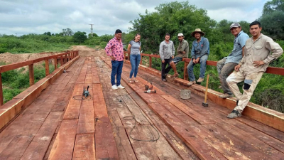 El 12 de febrero se inaugurará el nuevo puente “Santa Ana” en El Impenetrable