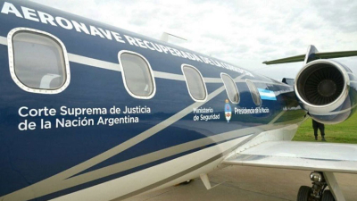 Por falta de uso rematan el avión de Báez que Bullrich le dio a la Policía Federal
