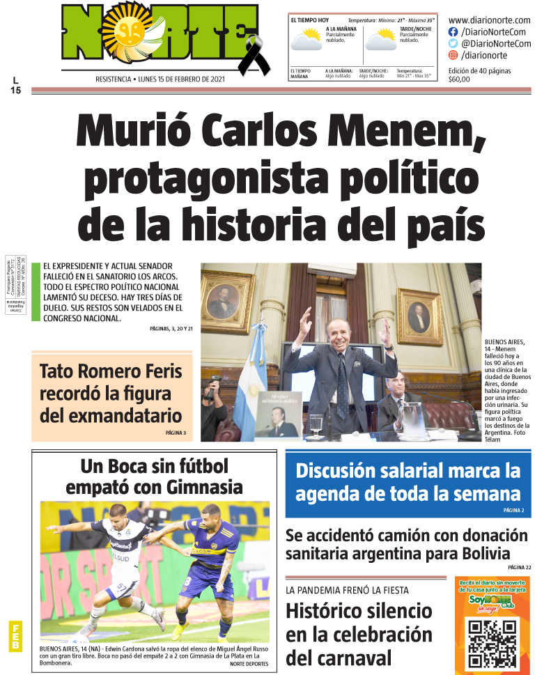 Edición del 15-02-2021