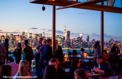 Una fiesta en New York