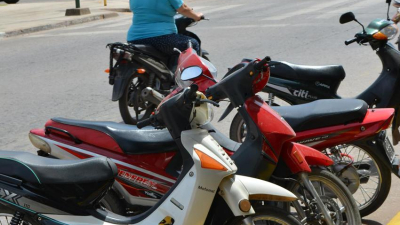 Serían entre 40.000 y 55.000 las motos que circulan por las calles de Sáenz Peña
