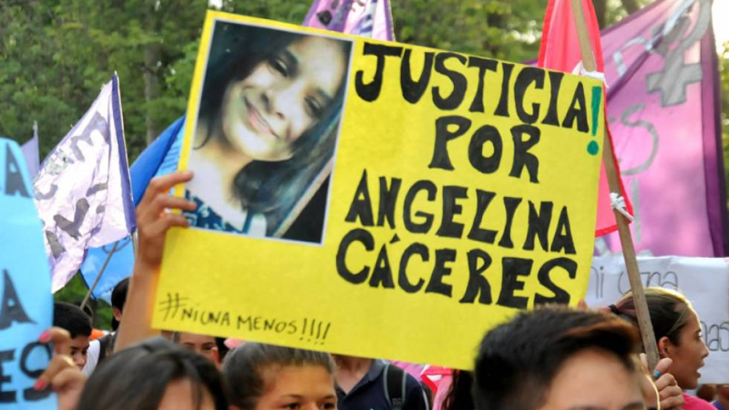 El 20 de abril se conocerá el fallo por el femicidio de Angelina Cáceres