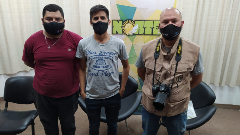 Los tres periodistas agredidos denunciarán por robo y amenazas a la dirigente Marcela Acuña