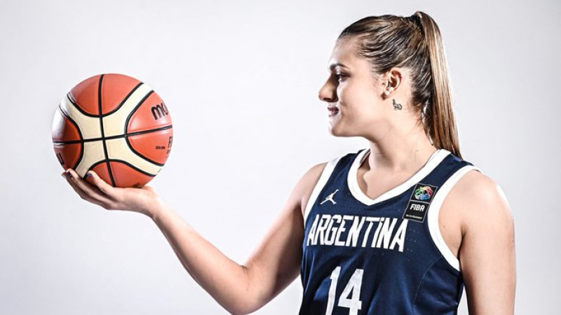 Florencia Chagas, la primera argentina en ser elegida por un equipo WNBA