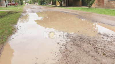 “Es una zona intransitable”, dicen los vecinos del barrio 100 Viviendas UOM