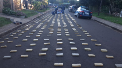 La Policía Federal secuestró casi 200 kilos de marihuana en Posadas