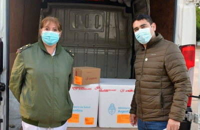 Completan esquemas de vacunación con el ingreso dosis de Astrazéneca