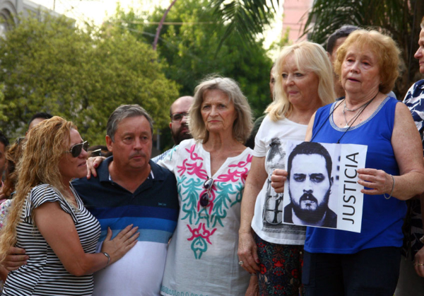 PEDIDO DE JUSTICIA POR LA MUERTE DEL PERIODISTA MARCOS MISIASZEK . 09-03-20. FABIÁN MALDONADO