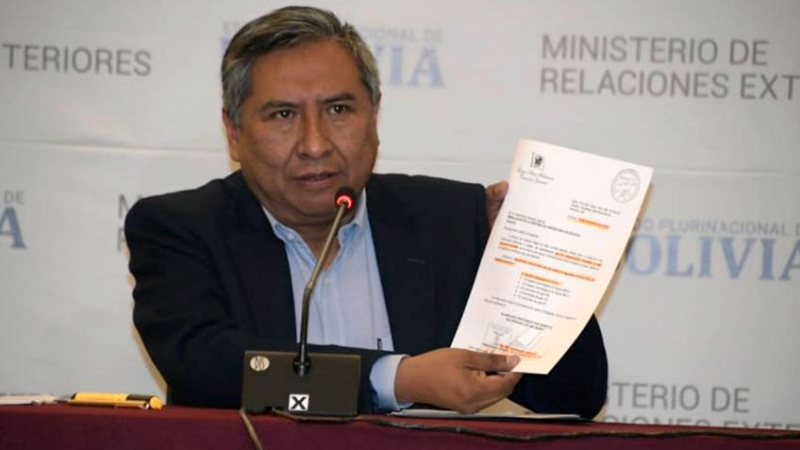 Excomandante boliviano afirma que la carta es “falsificada”