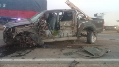 Un herido en siniestro vial múltiple en Ruta 89
