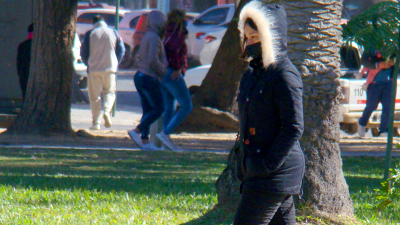 Mañana se espera 0 grado en la ciudad y heladas