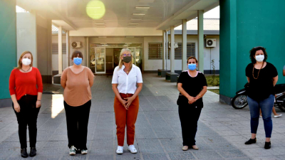 Centeno visitó Charata y aseguró que comenzarán a abrir consultorios