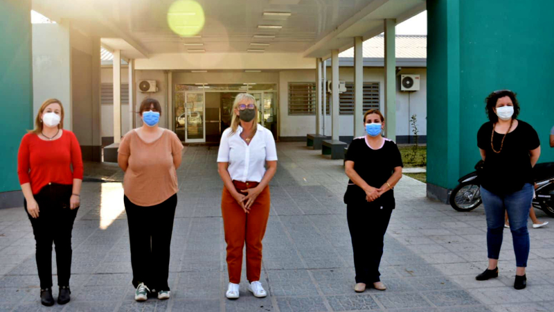 Centeno visitó Charata y aseguró que comenzarán a abrir consultorios