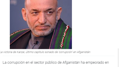 El cinismo ante Afganistán