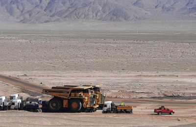 Transporte pesado en los Andes chilenos