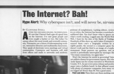 ¿Internet es lo que soñaron sus creadores?