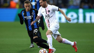 Sorpresa: el PSG con Messi no pudo con Brujas