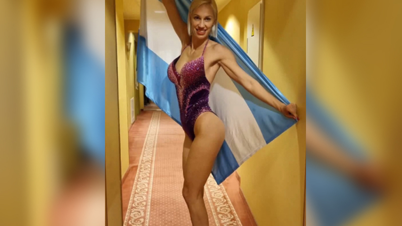 Ingrid Grudke debutó en un concurso de fisicoculturismo: "Viví una experiencia fascinante"