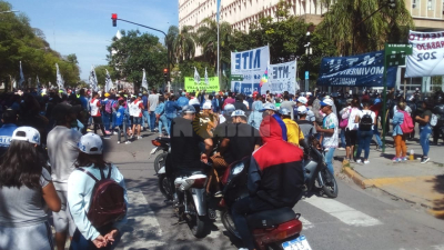 Luego del fin de semana largo, se repiten las manifestaciones sociales en Resistencia