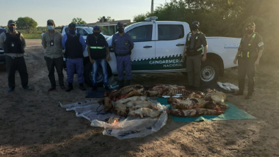 Secuestran carne de dudosa procedencia