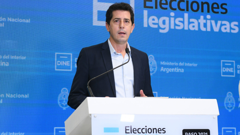 "Wado" de Pedro: "votó el 71% del padrón electoral"