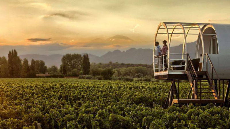 Un hotel boutique de Mendoza fue distinguido como el mejor del país en "los Oscar del turismo"