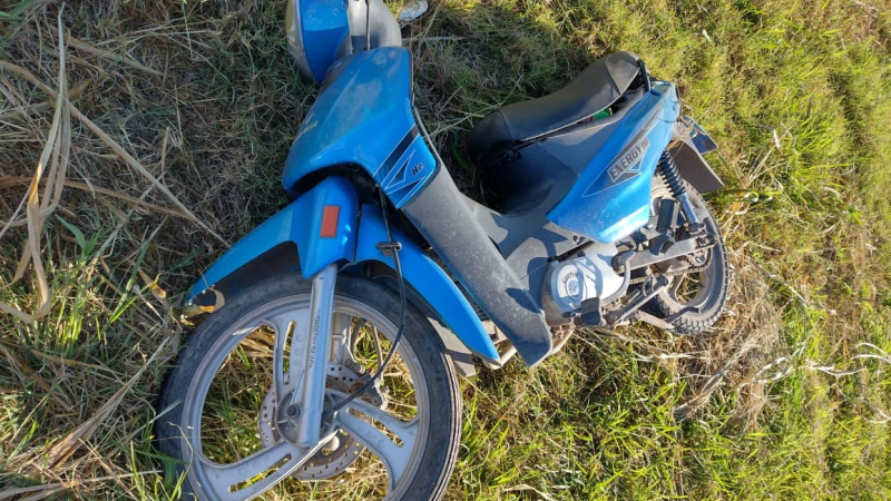 Un motociclista fue encontrado sin vida a la vera de la ruta 13