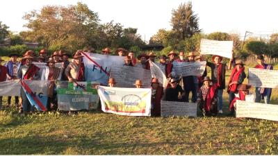 El Frente Nacional Campesino marcha a Resistencia con varios reclamos