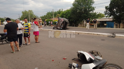 Choque múltiple deja seis lesionados en Barranqueras