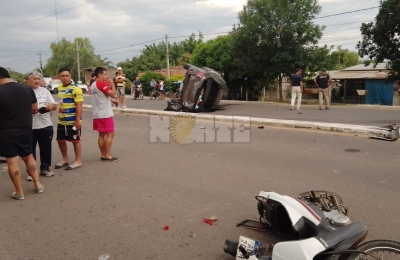 Choque múltiple deja seis lesionados en Barranqueras