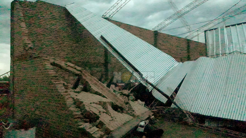 La tormenta provocó destrozos en la zona rural del sudoeste chaqueño