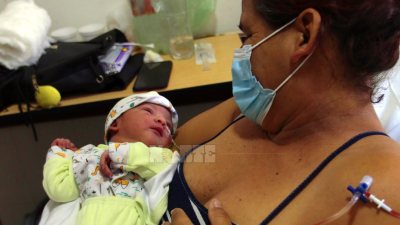 Eluney Carina, la primera beba chaqueña nacida en Navidad