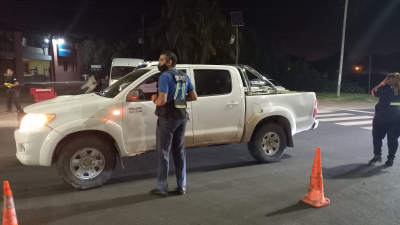 La policía detectó 30 conductores alcoholizados durante el fin de semana
