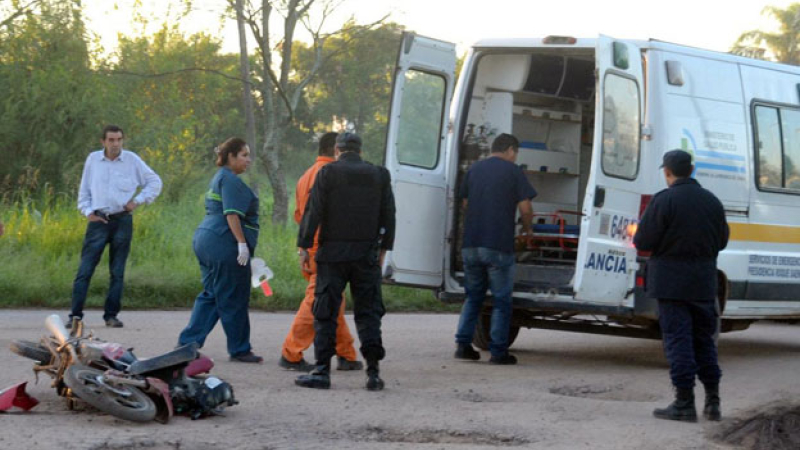 En el Chaco, siete de cada diez muertos por incidentes viales viajaba en moto