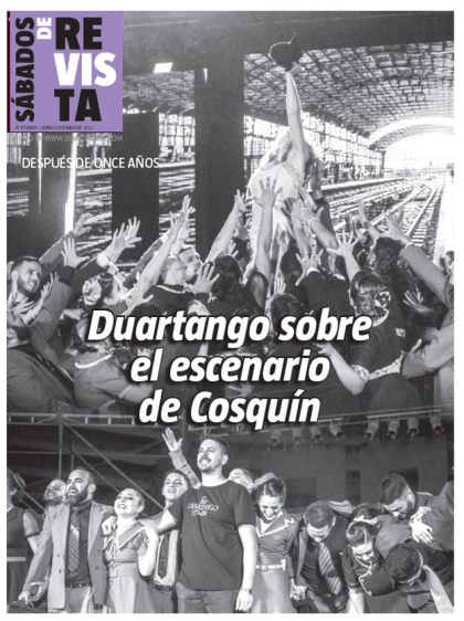 Duartango sobre el escenario de Cosquín