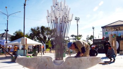 La Bienal de las Esculturas, evento central en Resistencia