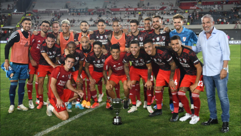 Acá está el campeón: River goleó a Platense