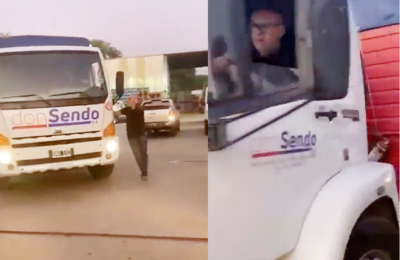 Rambo chaqueño: empresario enfrentó a sindicalistas que bloqueaban su planta